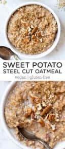 Creamy Sweet Potato Oatmeal {Easy & Healthy} - Simply Quinoa