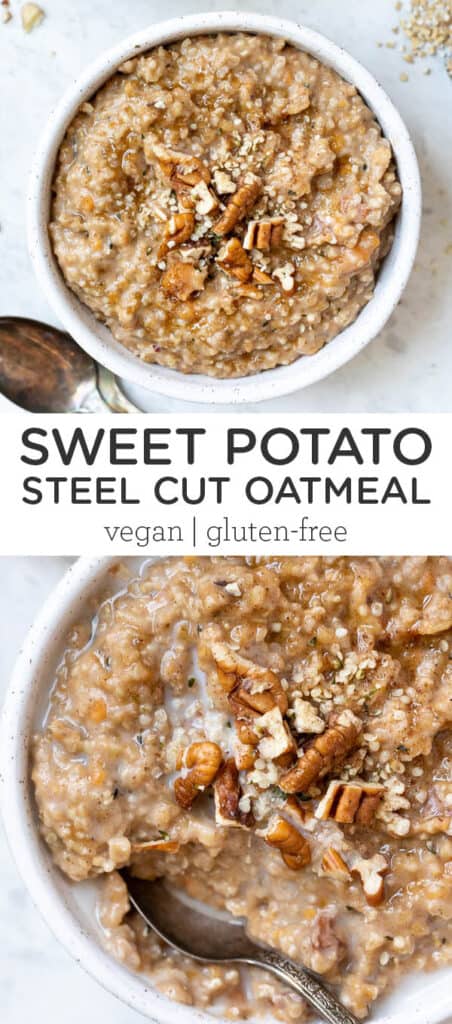 Creamy Sweet Potato Oatmeal {Easy & Healthy} - Simply Quinoa