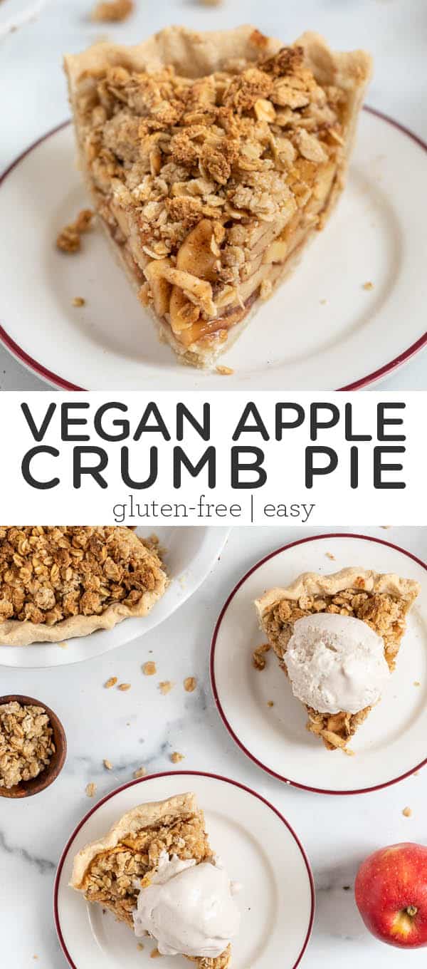 Vegan Apple Crumb Pie [Easy + GF] - Simply Quinoa