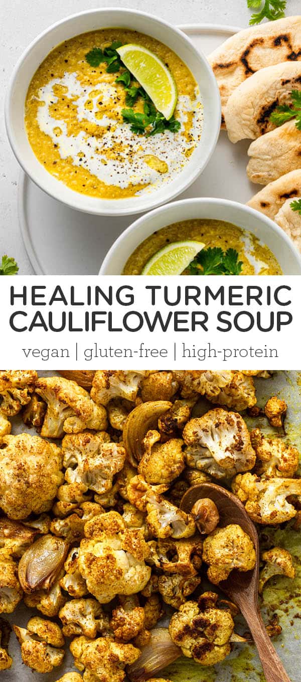 Healing Turmeric Cauliflower Soup Vegan Gf Simply Quinoa