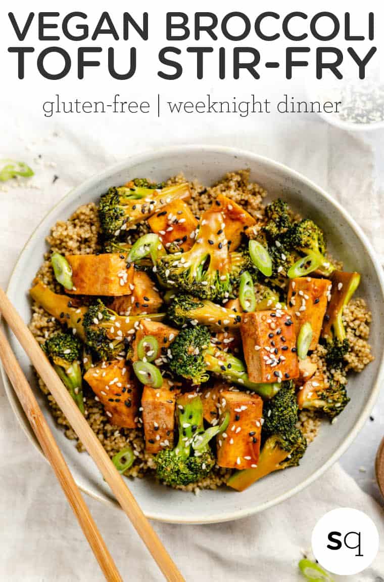 Broccoli Tofu Stir Fry {Ready in 15 Minutes} - Simply Quinoa