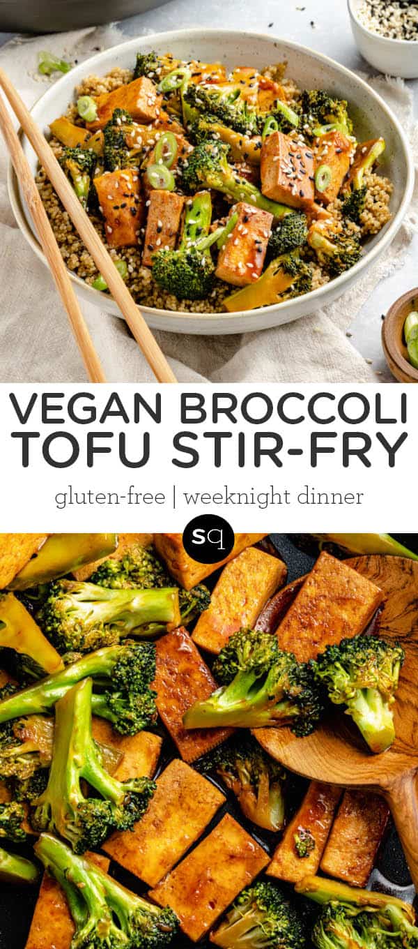 Broccoli Tofu Stir Fry {Ready in 15 Minutes} - Simply Quinoa