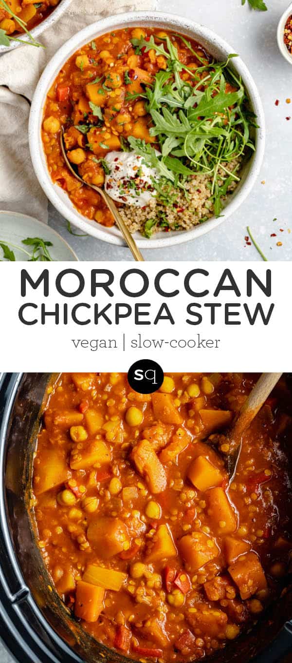 Moroccan Chickpea Stew {Slow Cooker Recipe} - Simply Quinoa