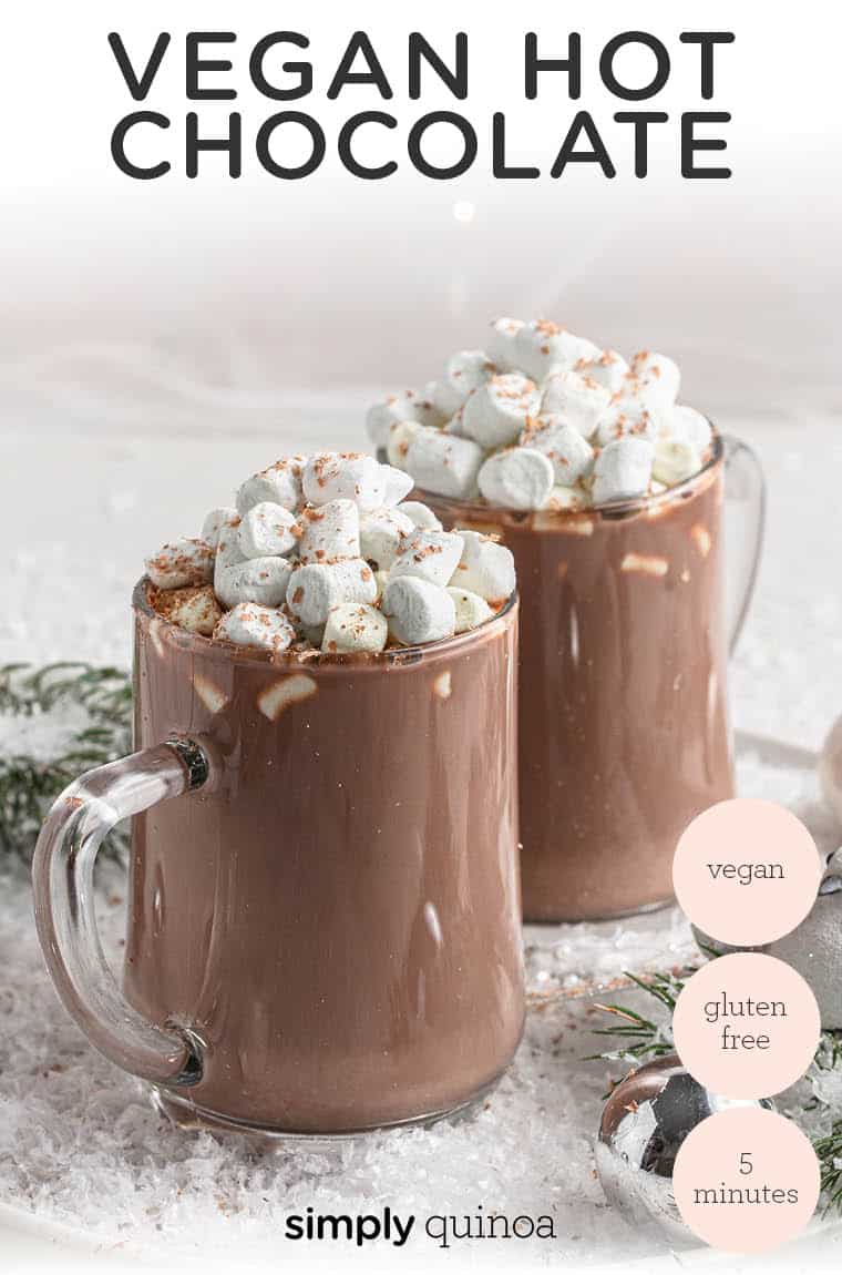 Vegan Hot Chocolate Recipe {Super Creamy} Simply Quinoa