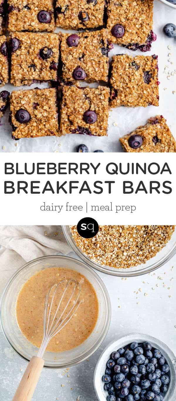 Blueberry Breakfast Bars {gluten Free And Vegan} Simply Quinoa