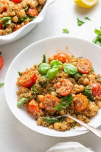 Caprese Quinoa Salad Recipe (Vegan & Gluten Free) | Simply Quinoa