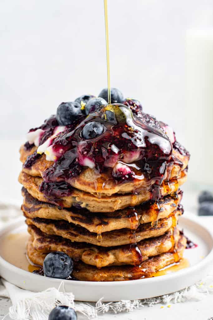 Lemon Blueberry Pancakes Simply Quinoa