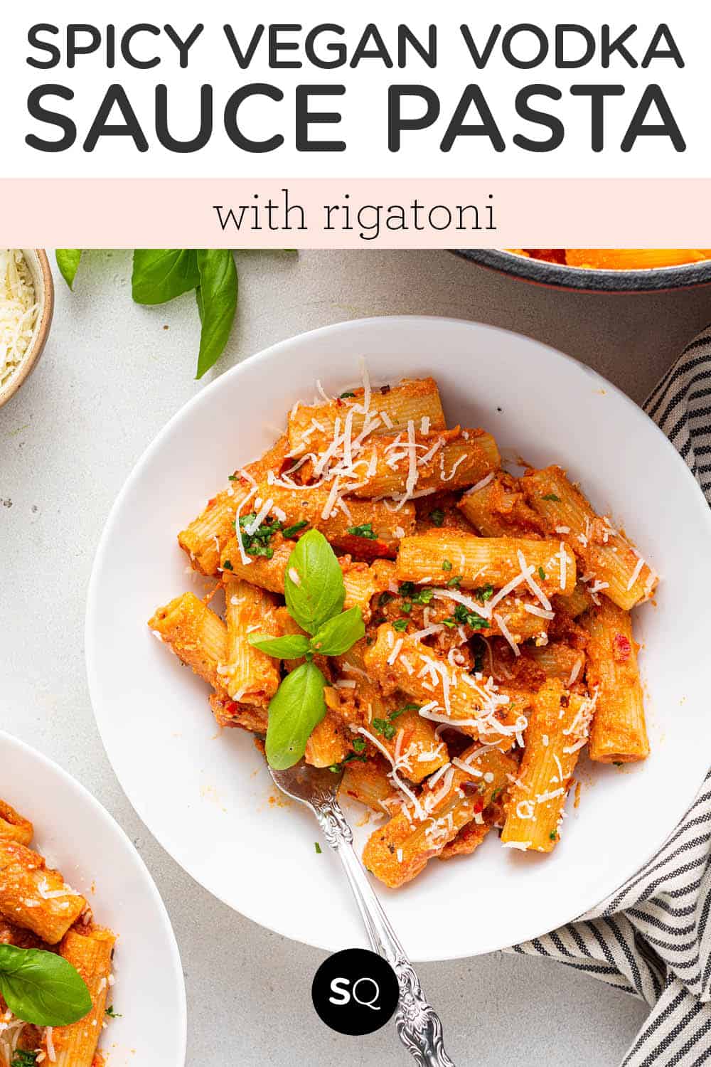 Spicy Vegan Vodka Sauce With Rigatoni Simply Quinoa