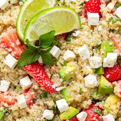 Strawberry Quinoa Salad With Feta {gluten Free} Simply Quinoa