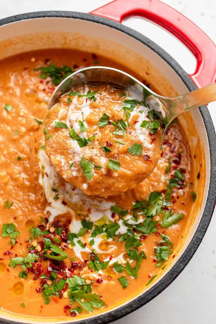Easy Red Lentil Soup | Simply Quinoa