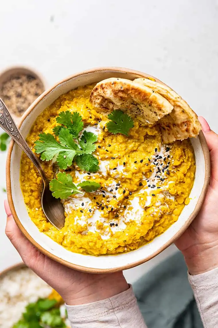 Easy Vegan Red Lentil Dal (Masoor Dal) | Simply Quinoa