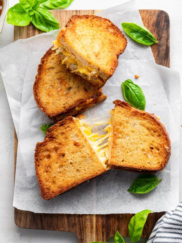 Vegan Air Fryer Grilled Cheese Simply Quinoa