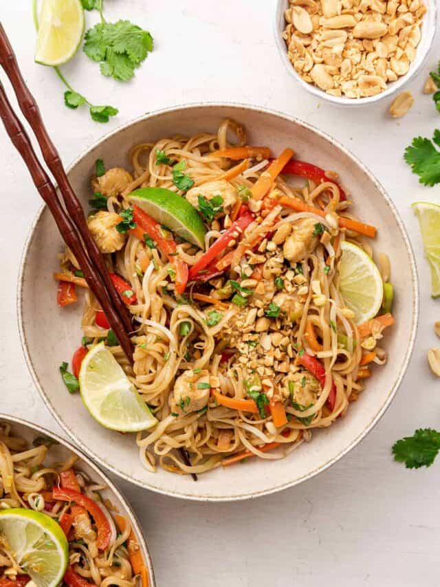 Chicken Pad Thai - Simply Quinoa