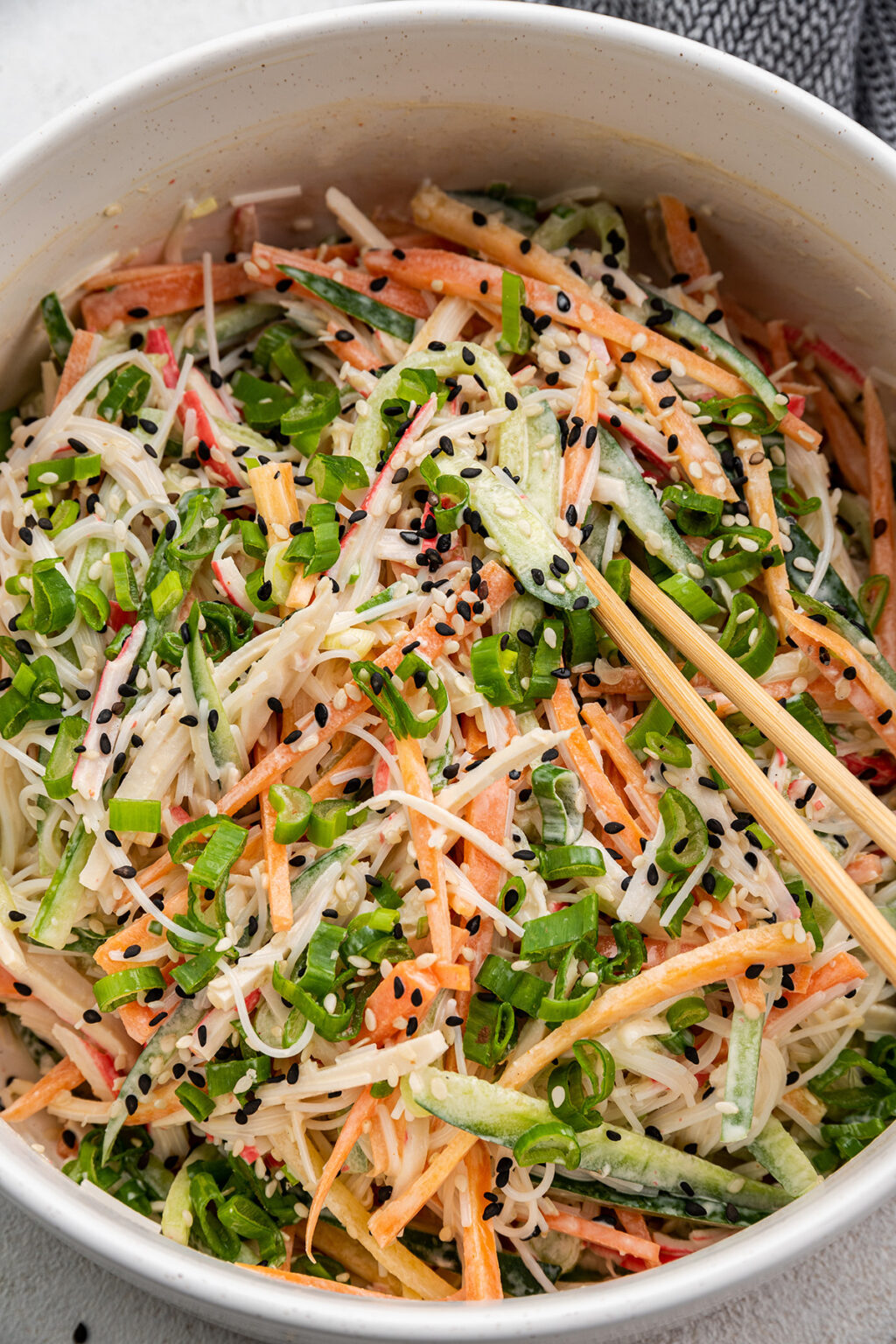 Spicy Kani Salad Simply Quinoa