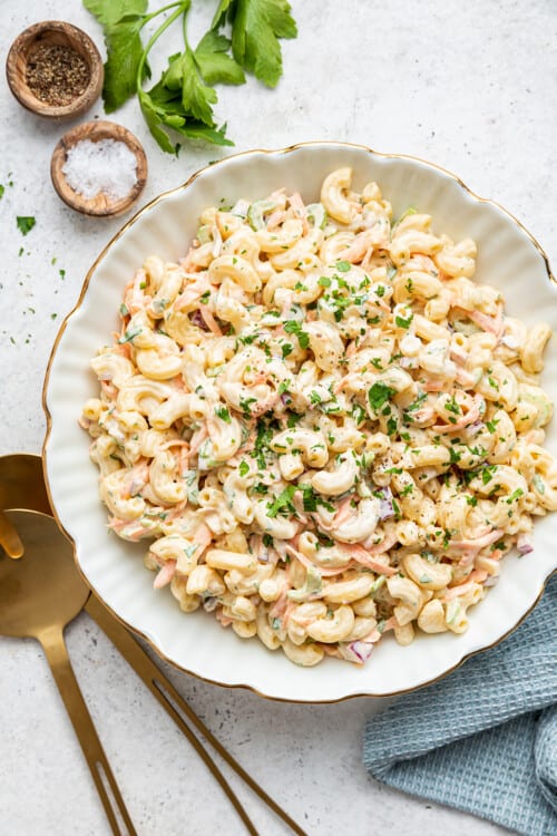 Creamy Hawaiian Macaroni Salad 