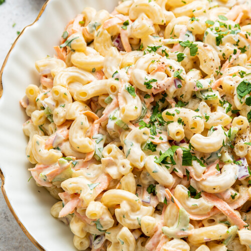 Creamy Hawaiian Macaroni Salad | Simply Quinoa