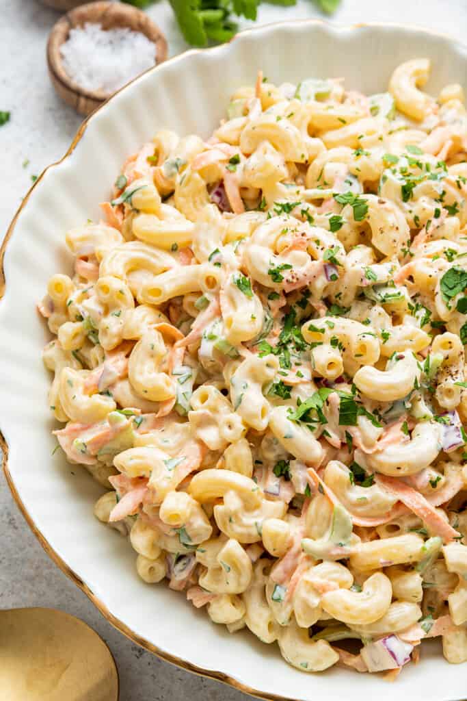 Creamy Hawaiian Macaroni Salad | Simply Quinoa