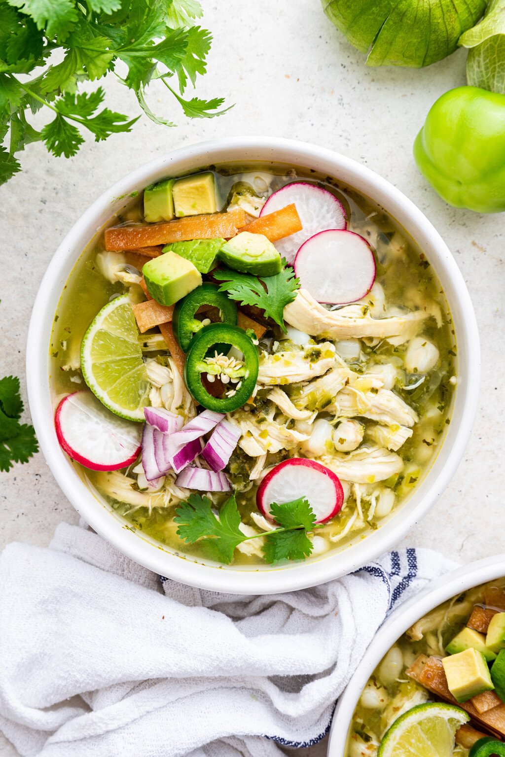 Pozole Verde (With Chicken or Tofu) | Simply Quinoa