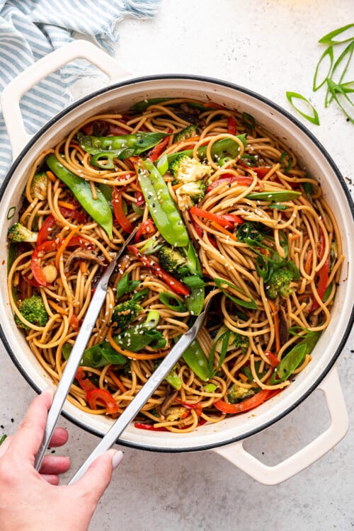 Easy Vegetable Lo Mein | Simply Quinoa