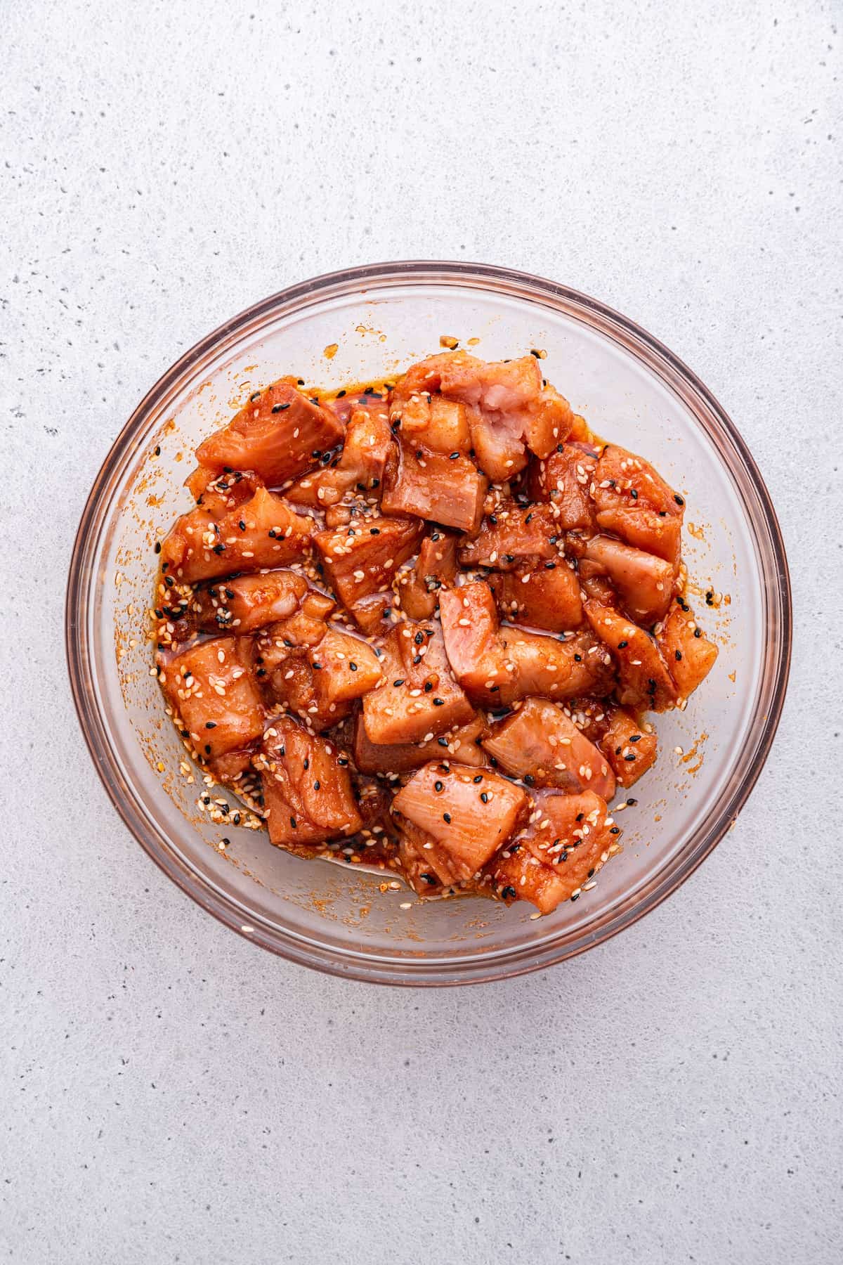 Air Fryer Salmon Bites - The Skinnyish Dish